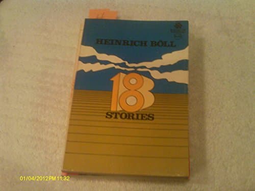 Book cover for Heinrich Boll: Eighteen Stories (English and German Edition) by Boll, Heinrich