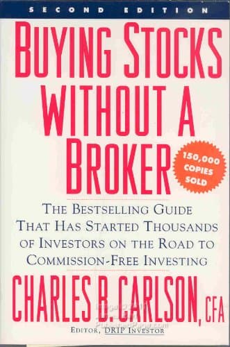 Book cover for Buying Stocks Without a Broker by Carlson, Charles B.