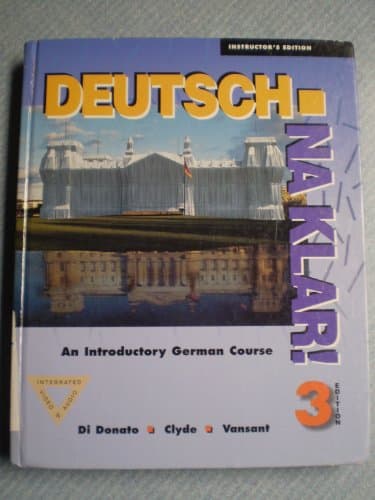 Deutsch, Na Klar: An Introductory German Course (English and German Edition)