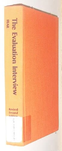Book cover for The Evaluation Interview by Richard A. Fear
