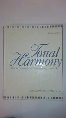 Book cover for Tonal Harmony: With an Introduction to Twentieth-Century Music by Stefan Kostka