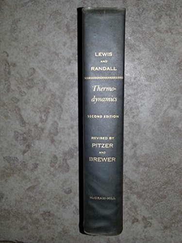 Book cover for Thermodynamics by Gilbert Newton Lewis