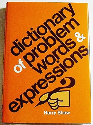 Book cover for Dictionary of Problem Words and Expressions by SHAW, Harry