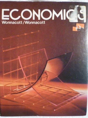 Book cover for Economics by Wonnacott, Paul
