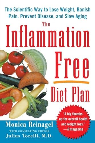 Book cover for The Inflammation-Free Diet Plan by Reinagel, Monica