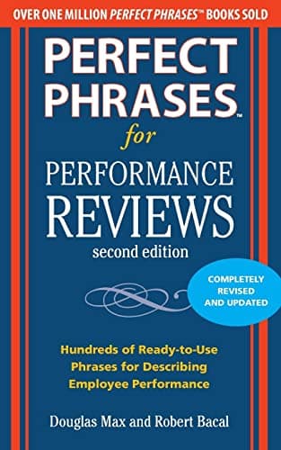 Book cover for Perfect Phrases for Performance Reviews 2/E (Perfect Phrases Series) by Max, Douglas