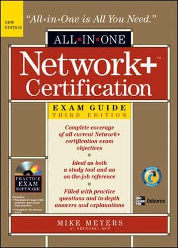 Book cover for Network+ Certification All-in-One Exam Guide, Third Edition (All-in-One) by Meyers,Michael