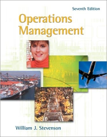 Book cover for Operations Management with Student CD-ROM by Stevenson, William J