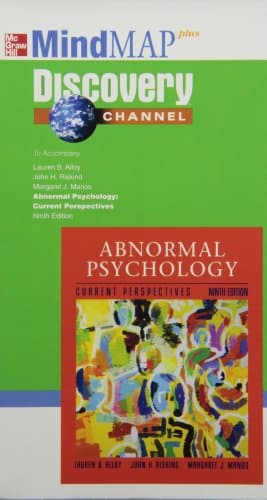 Book cover for Mind Map CD to accompany Abnormal Psychology by Alloy, Lauren