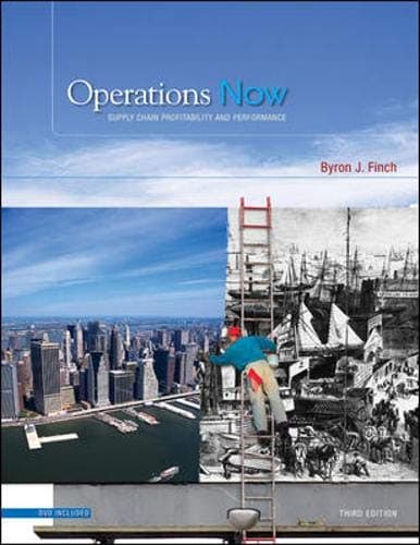Book cover for Operations Now: Supply Chain Profitability and Performance with Student DVD (Mcgraw-hill Irwin Series Operations Management) by Finch,Byron