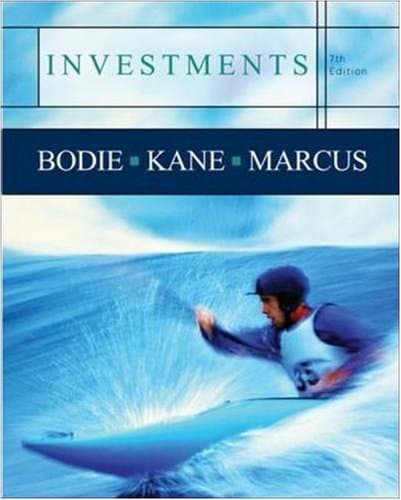 Book cover for Investments, 7th Edition (McGraw-Hill / Irwin Series in Finance, Insurance, and Real Estate) by Zvi Bodie