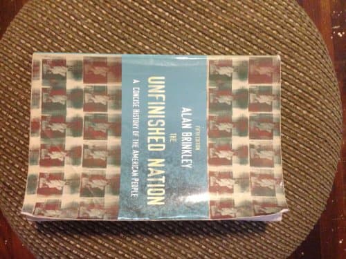 Book cover for The Unfinished Nation: A Concise History of the American People by Brinkley, Alan
