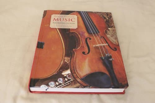Book cover for Music: An Appreciation by Kamien, Roger