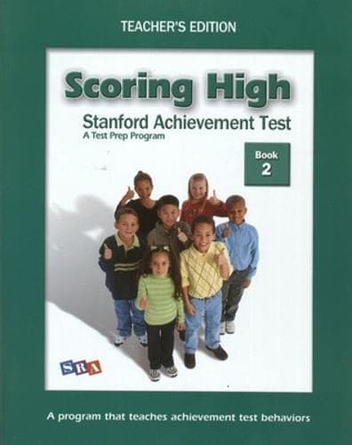 Book cover for Scoring High on SAT: Teacher Edition Grade 2 by WrightGroup/McGraw-Hill