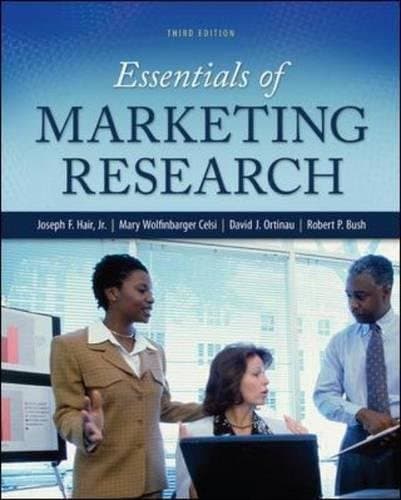 Book cover for Essentials of Marketing Research by Hair, Joseph