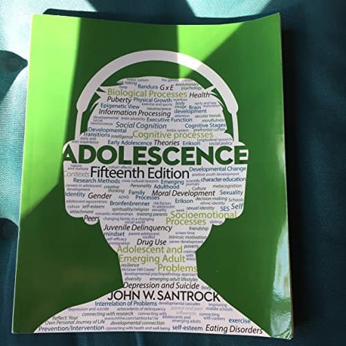 Book cover for Adolescence by Santrock, John