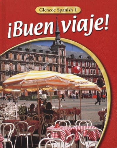 Book cover for ¡Buen viaje! Level 1 Student Edition (Spanish and English Edition) by Conrad J. Schmitt