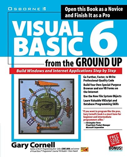 Book cover for Visual Basic 6 from the Ground Up by Cornell, Gary