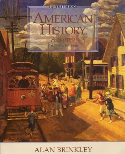 Book cover for American History, a Survey (With Map: Book and Map by Brinkley, Alan