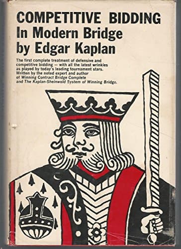 Book cover for Competitive bidding in modern bridge by Kaplan, Edgar