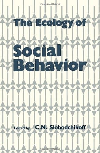 Book cover for The Ecology of Social Behavior by Luisa, Bozzano G