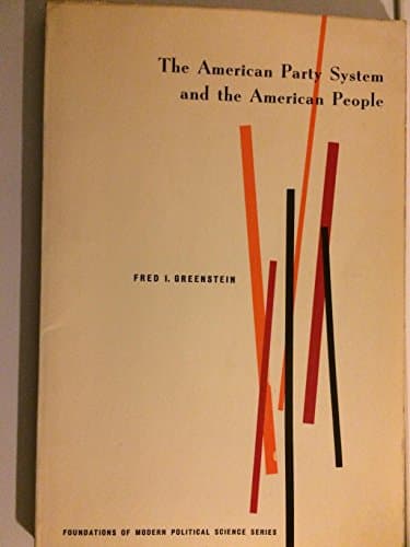 Book cover for The American Party System and the American People by Greenstein, Fred I.