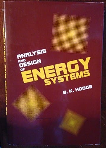 Book cover for Analysis and design of energy systems (Prentice-Hall series in energy) by B.K. Hodge