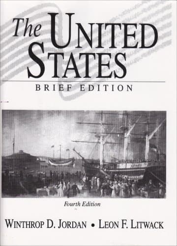 Book cover for The United States, Brief Edition (4th Edition) by Jordan, Winthrop