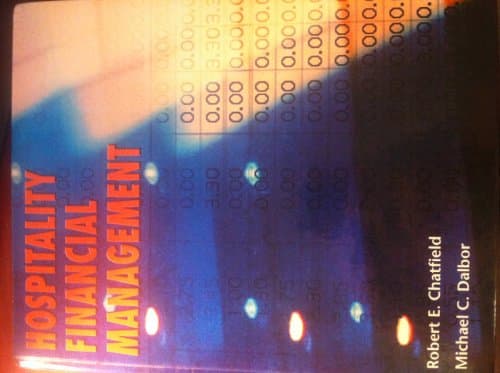 Book cover for Hospitality Financial Managment by Chatfield, Robert E.
