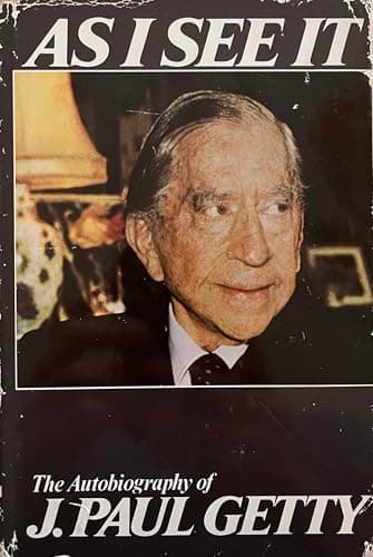 Book cover for As I see it: The autobiography of J. Paul Getty by Getty, J. Paul