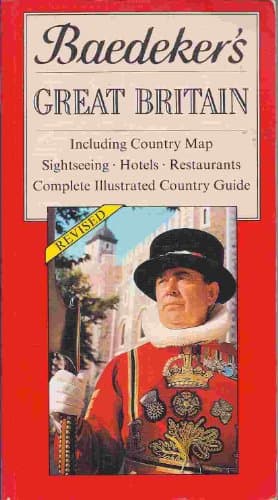 Book cover for Baedeker's Great Britain by SONS