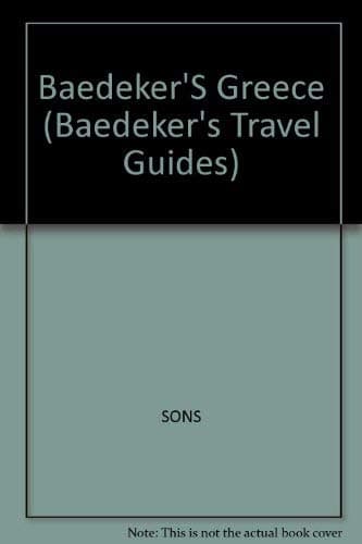 Book cover for Baedeker Greece (Baedeker's Travel Guides) by Court, Alec