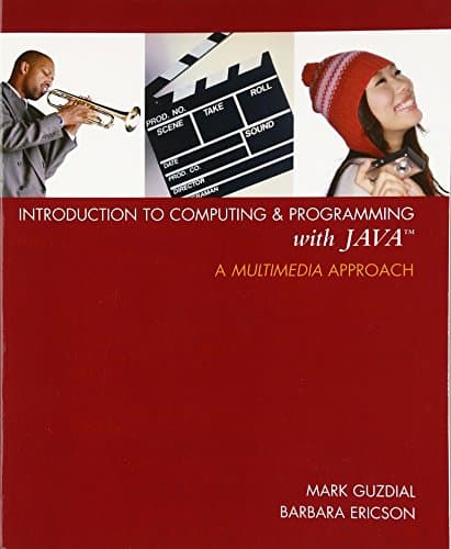 Book cover for Introduction to Computing and Programming with Java: A Multimedia Approach by Guijarro-Crouch, Mercedes