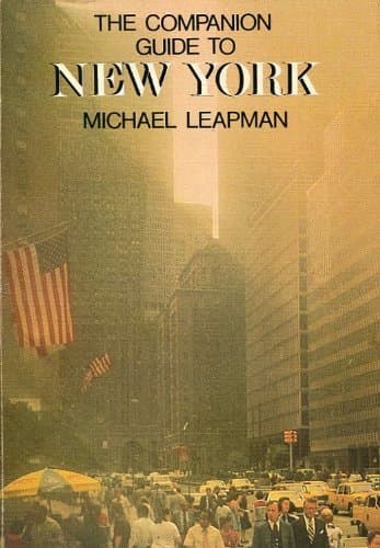 Book cover for Companion Guide to New York by Michael Leapman