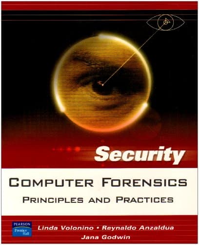 Book cover for Computer Forensics: Principles and Practices by Volonino, Linda
