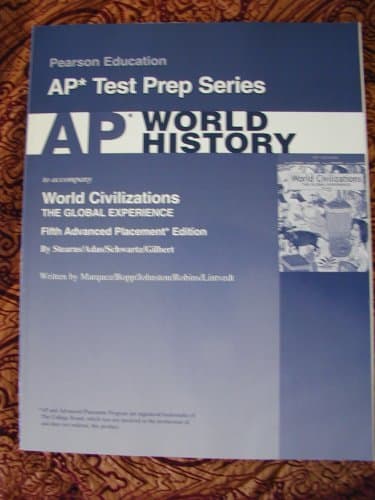 Book cover for AP World History For World Civilizations: The Global Experience (Ap Test Prep) by Marquez, Pamela
