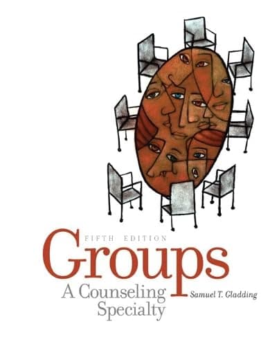 Book cover for Groups: A Counseling Specialty by Gladding, Samuel T.