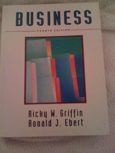 Book cover for Business by Ricky W. Griffin