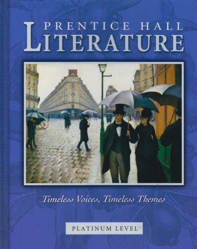 Book cover for Prentice Hall Literature: Timeless Voices, Timeless Themes : Platinum Level by PRENTICE HALL
