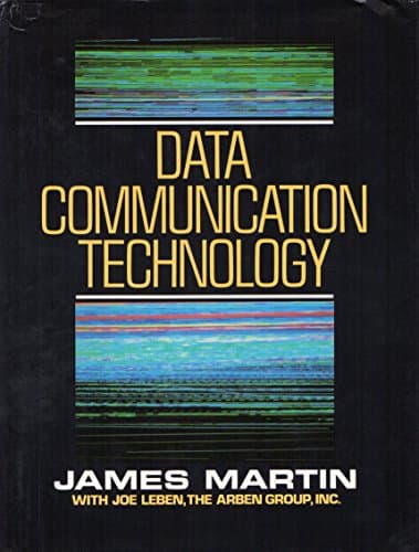 Book cover for Data Communication Technology by Martin, James