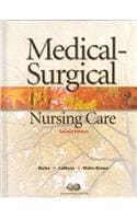 Book cover for Medical-Surgical Nursing Care + Workbook by Burke, Karen M.