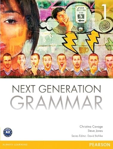 Book cover for Next Generation Grammar 1 with MyEnglishLab 1st edition by Cavage, Christina M., Jones, Steve (2013) Paperback by Cavage, Christina