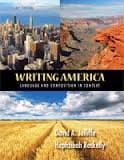 Book cover for Writing America Language Composition in Context by David A. Jolliffe