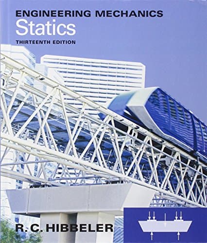 Book cover for Engineering Mechanics: Statics by Hibbeler, R. C.