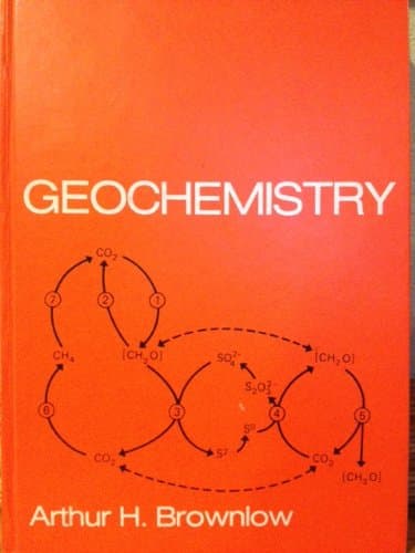 Book cover for Geochemistry by Brownlow, Arthur H.