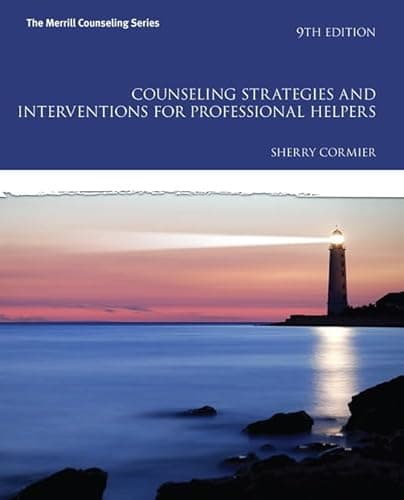 Book cover for Counseling Strategies and Interventions for Professional Helpers (The Merrill Counseling Series) by Cormier, Sherry