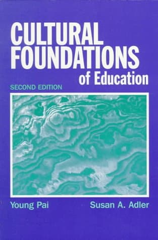 Book cover for Cultural Foundations of Education by Unknown