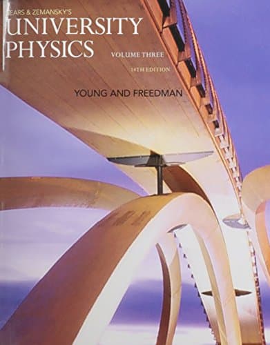 Book cover for University Physics with Modern Physics, Volume 3 (Chs. 37-44) (14th Edition) by Young, Hugh D.