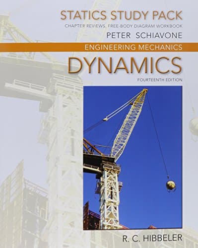 Book cover for Study Pack for Engineering Mechanics: Dynamics by Hibbeler, Russell