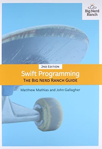 Book cover for Swift Programming: The Big Nerd Ranch Guide (Big Nerd Ranch Guides) by Mathias, Matthew